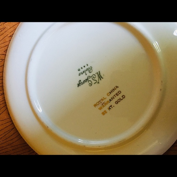 22k Inlay WS George Bolero China- Set Of 8. - Picture 6 of 8